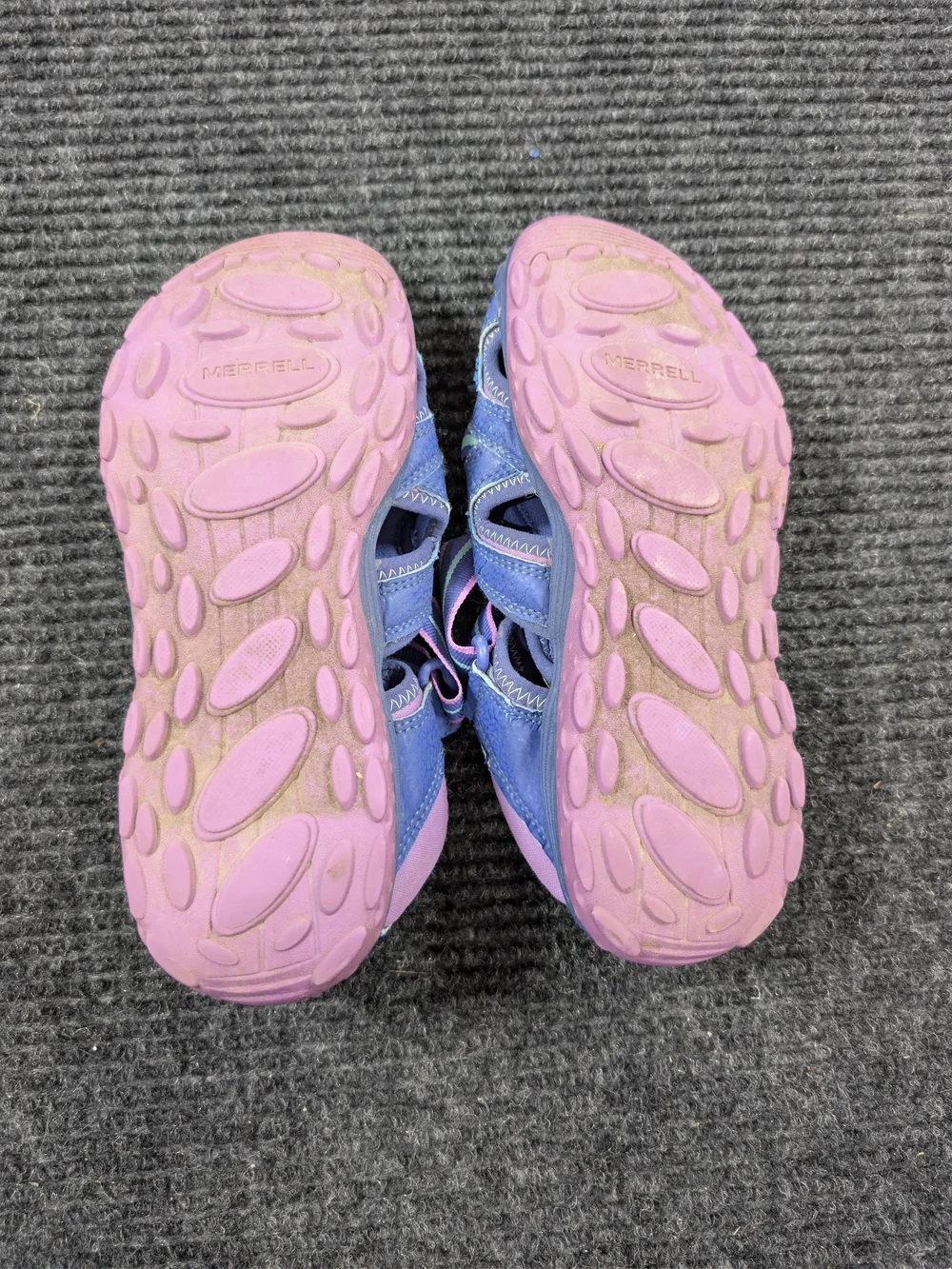 Merrell Kids Hydro H2O Hiker Sandals Blue Purple Pink Size 3M Big Kid